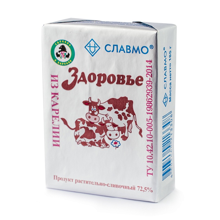 Продукт растительно-сливочный "Здоровье" 72,5%