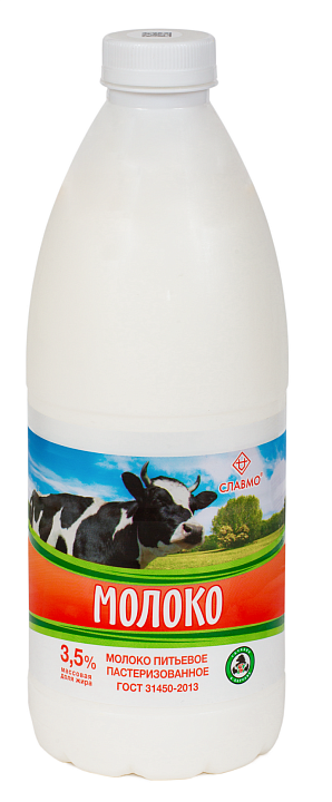 Молоко питьевое пастеризованное 3,5% 1400 г ПЭТ