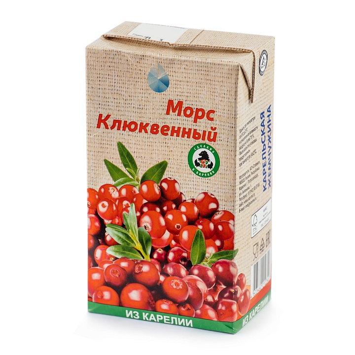 Морс клюквенный 1л